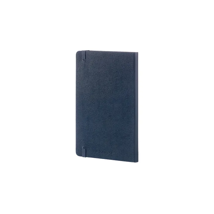 Libreta clásica grande azul zafiro hoja rayada pasta dura — 4a Forros