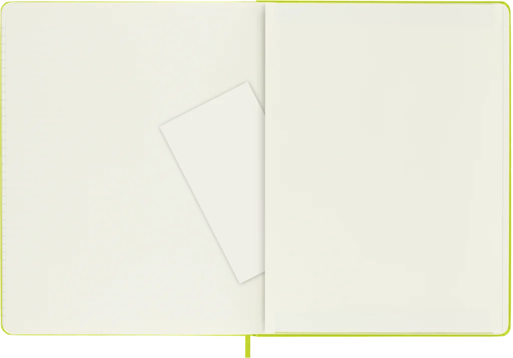 Libreta Clásica, Súper Extra Grande, Negra, Lisa, Pasta Suave