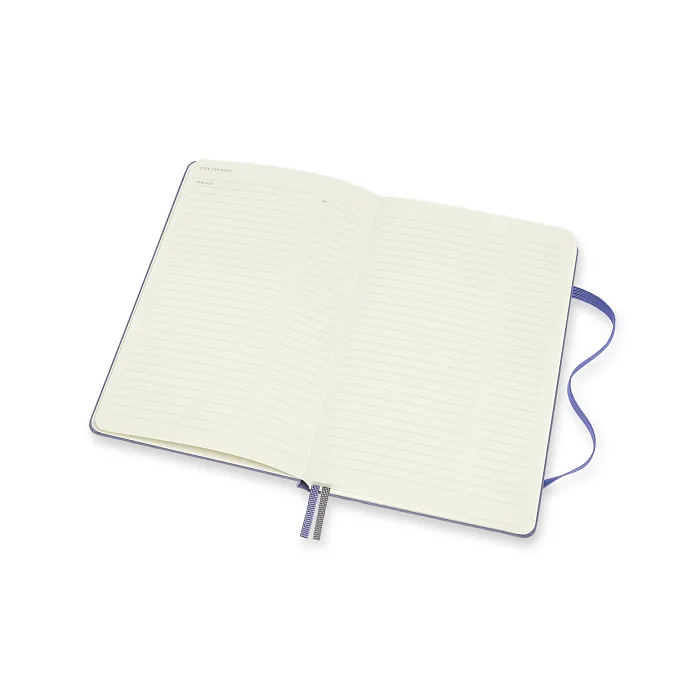 Libreta LogBook Arte Violeta, Grande Con Hoja Punteada y Pasta Dura — Interior 2