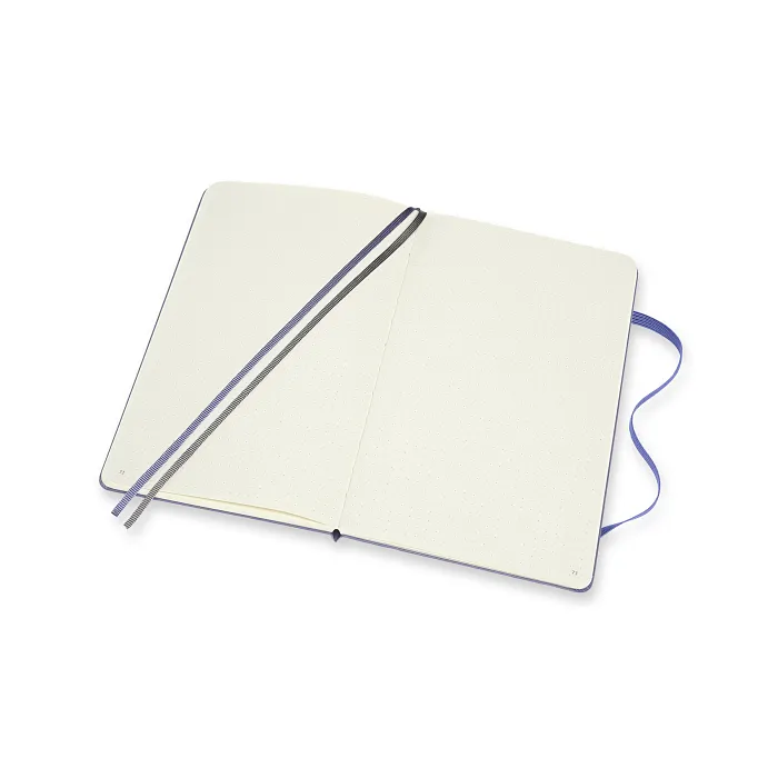 Libreta LogBook Arte Violeta, Grande Con Hoja Punteada y Pasta Dura — Interior 3