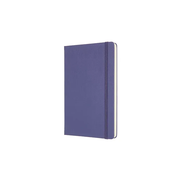 Libreta LogBook Arte Violeta, Grande Con Hoja Punteada y Pasta Dura