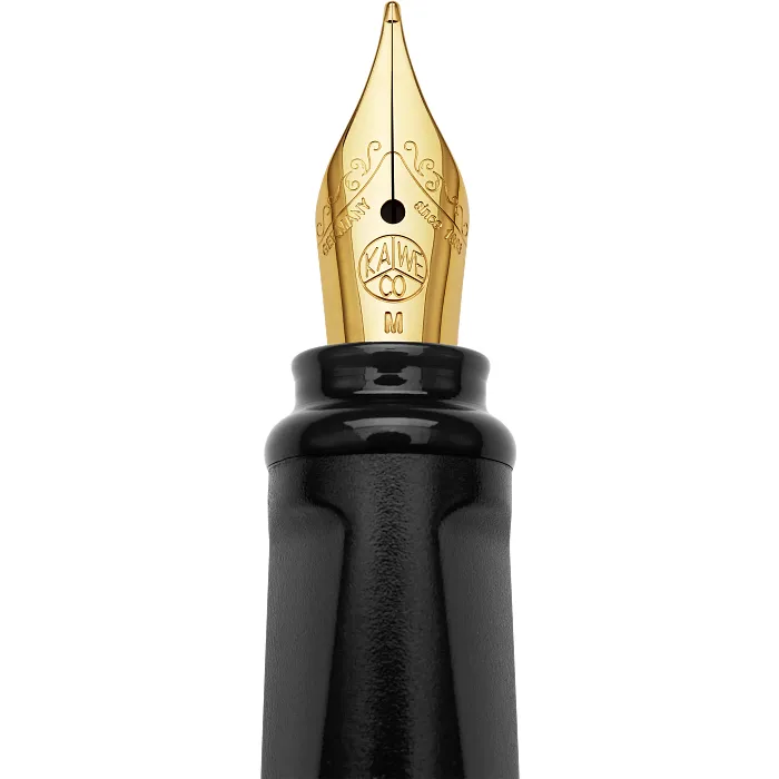 Pluma Fuente Kaweco Negra, Tinta Azul