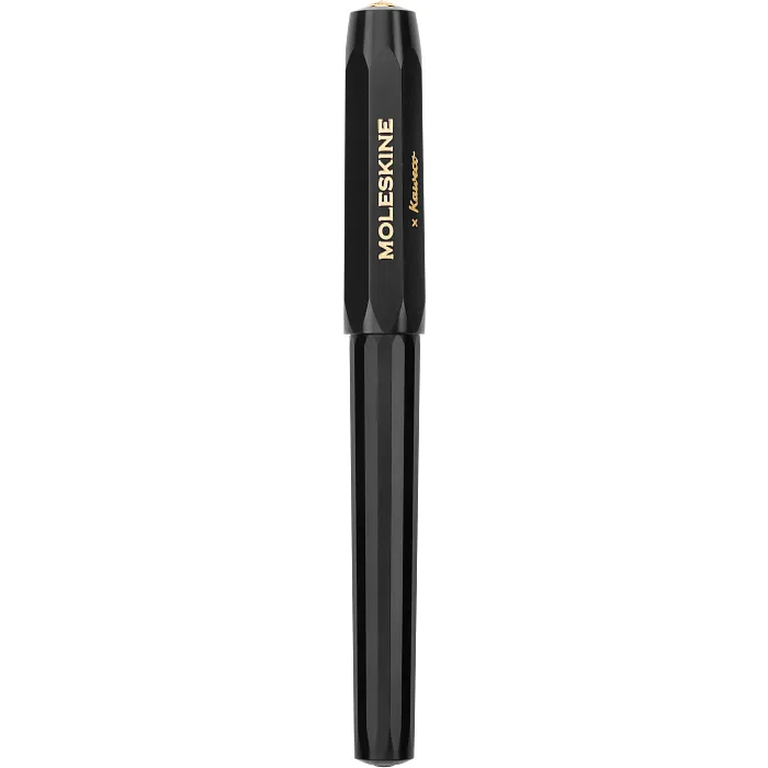 Pluma Fuente Kaweco Negra, Tinta Azul