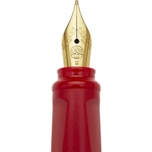 Pluma Fuente Kaweco Roja, Tinta Azul — Portada Plana