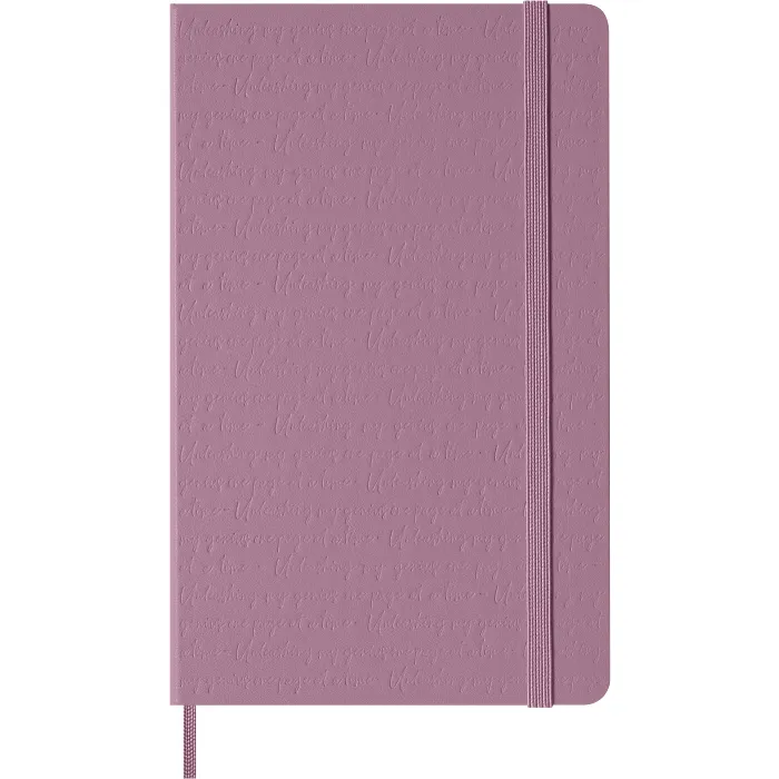 Libreta Relieve, Tapa Dura, Grande, Hojas Lisas, Rosa Majestuoso
