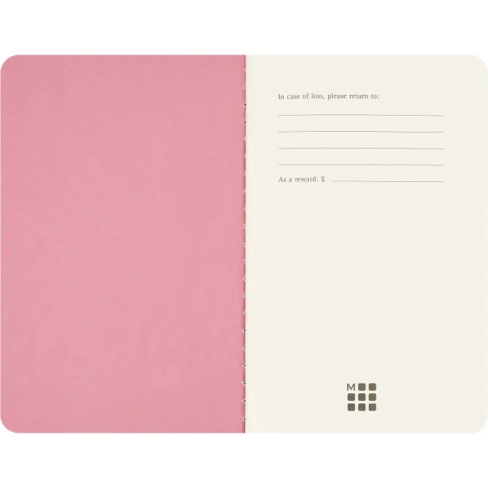 Libreta x BLACKPINK Edición Limitada, bolsillo, hojas lisas, negro y rosa (set de 4) — Interior 6
