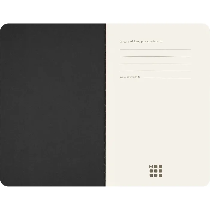 Libreta x BLACKPINK Edición Limitada, bolsillo, hojas lisas, negro y rosa (set de 4) — Interior 9
