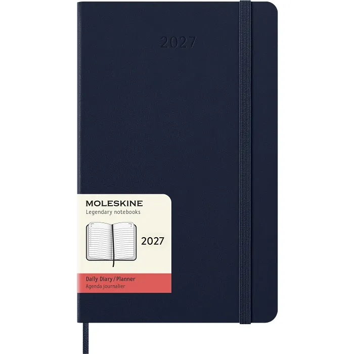 Agenda Diaria Clásica 12 Meses 2027, Tapa Dura, Grande, Azul Zafiro — Interior 7