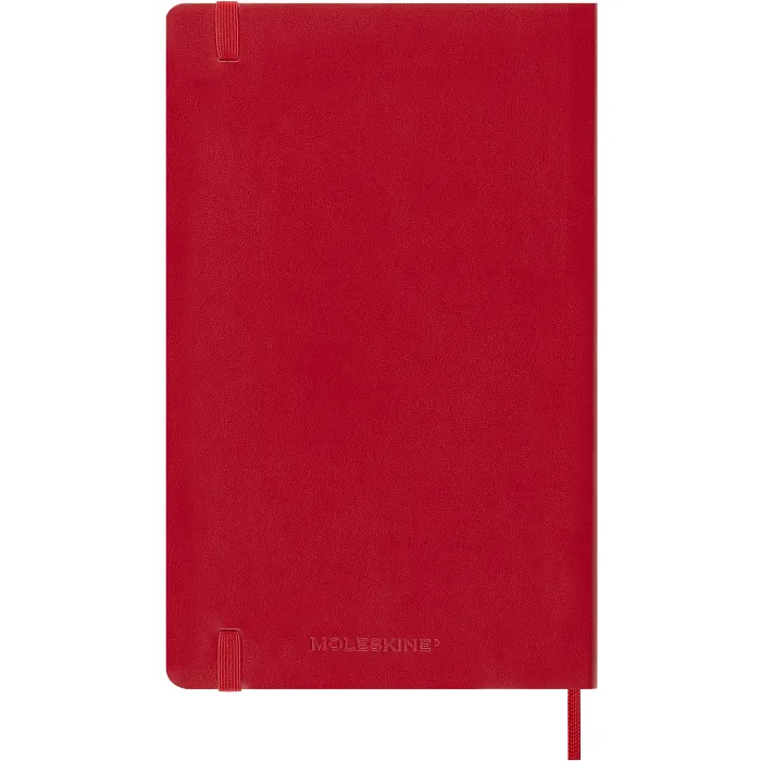 Agenda Semanal Clásica 12 Meses 2027, Tapa Suave, Grande, Rojo Escarlata — Interior 6
