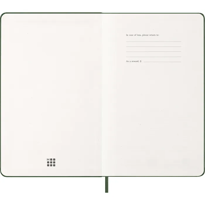 Agenda Semanal Clásica 12 Meses 2027, Tapa Dura, Grande, Verde Mirto — Interior 2