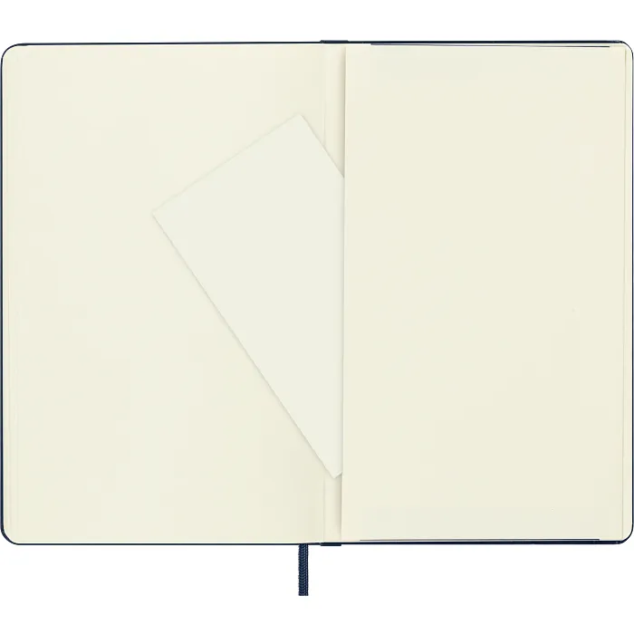 Sketchbook Grande Azul Zafiro Hoja Blanca Pasta Dura