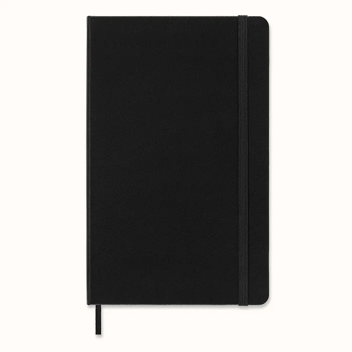 Libreta Profesional Grande Negra Pasta Dura — 4a Forros