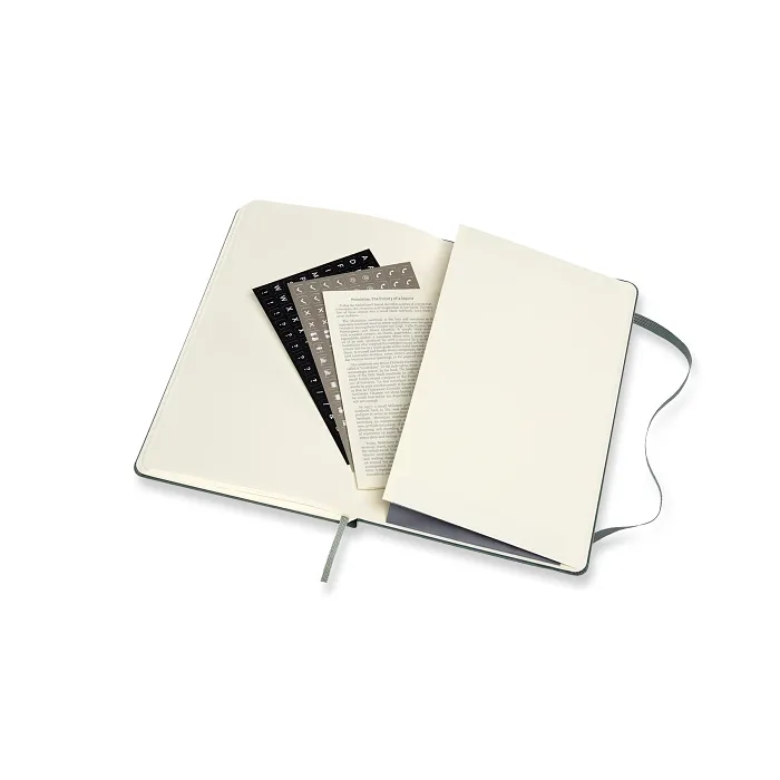 Libreta Profesional Grande Verde Bosque Pasta Dura