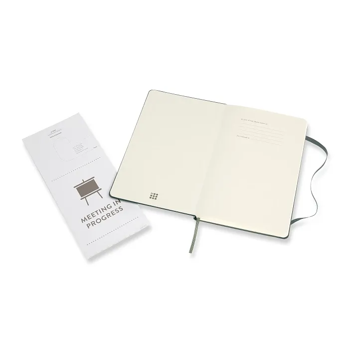 Libreta Profesional Grande Verde Bosque Pasta Dura