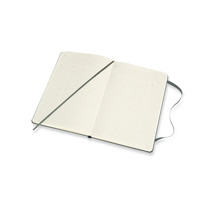 Libreta Profesional Grande Verde Bosque Pasta Dura