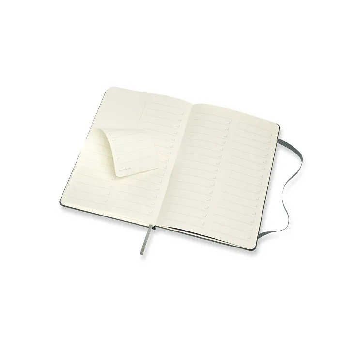 Libreta Profesional Grande Verde Bosque Pasta Dura