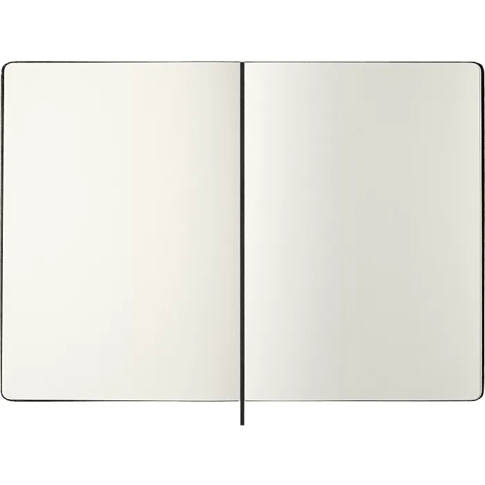Libreta Acuarela A4 Negra Hoja Blanca Pasta Dura