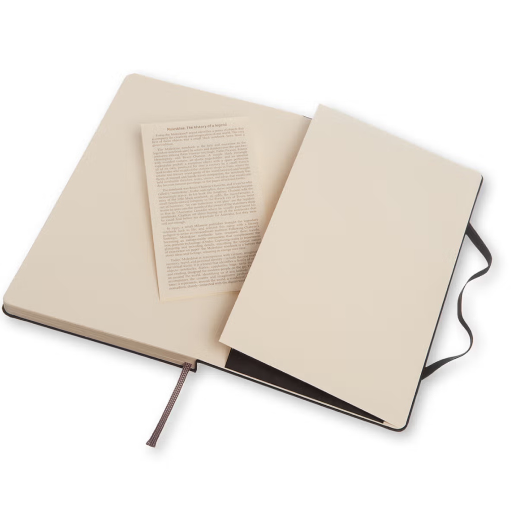 Libreta Clásica Grande Lila Hoja Rayada Pasta Dura