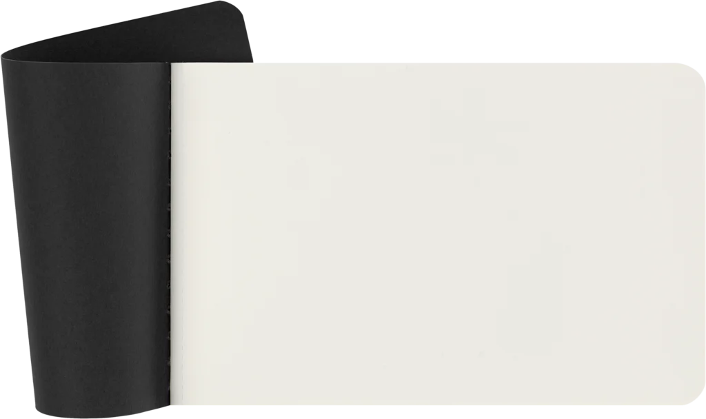 Art Plus Sketch Album, Bolsillo, Negra, Pasta suave