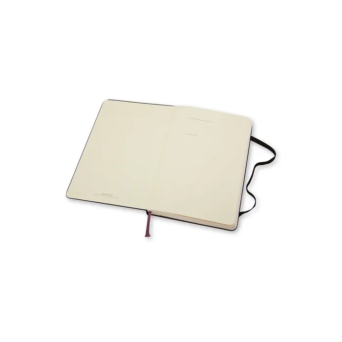 Libreta Clásica De Bolsillo Negra Hoja Rayada Pasta Dura — Interior 3